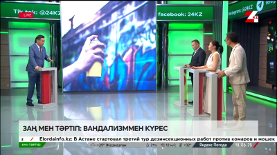 Заң мен тәртіп: вандализммен күрес | Күн тәртібі | 18.06.2025