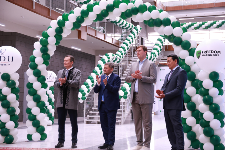 SDU University-де жасанды интеллектке арналған жаңа блок ашылды