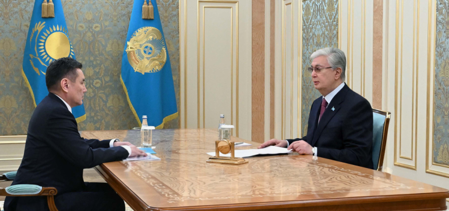 Қ. Тоқаев Шығыс Қазақстан облысының әкімі Нұрымбет Сақтағановты қабылдады