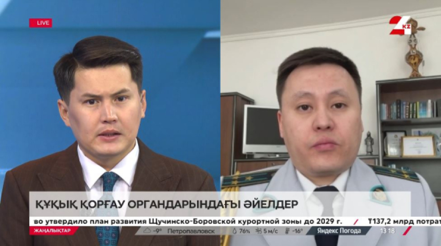 Құқық қорғау органдарындағы әйелдер. Шыңғыс Алекешов