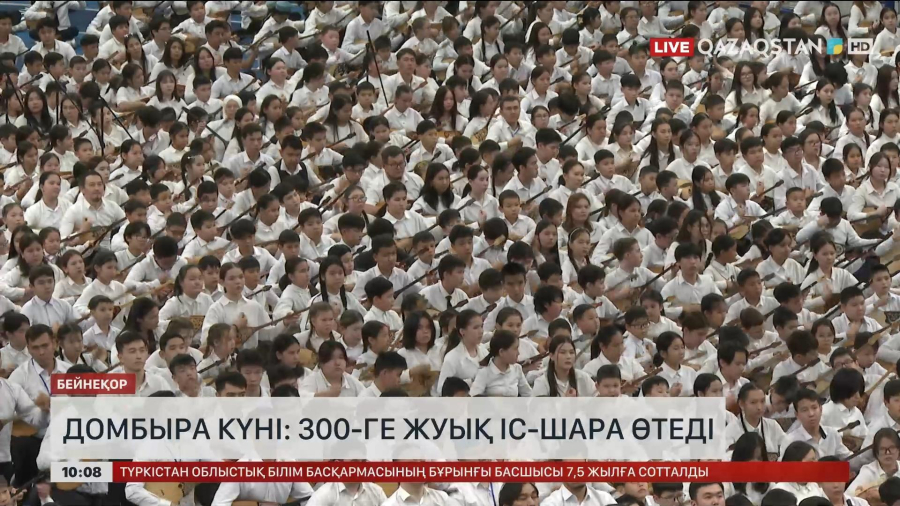 Ұлттық домбыра күніне орай 300-ге жуық мерекелік іс-шара ұйымдастырылады