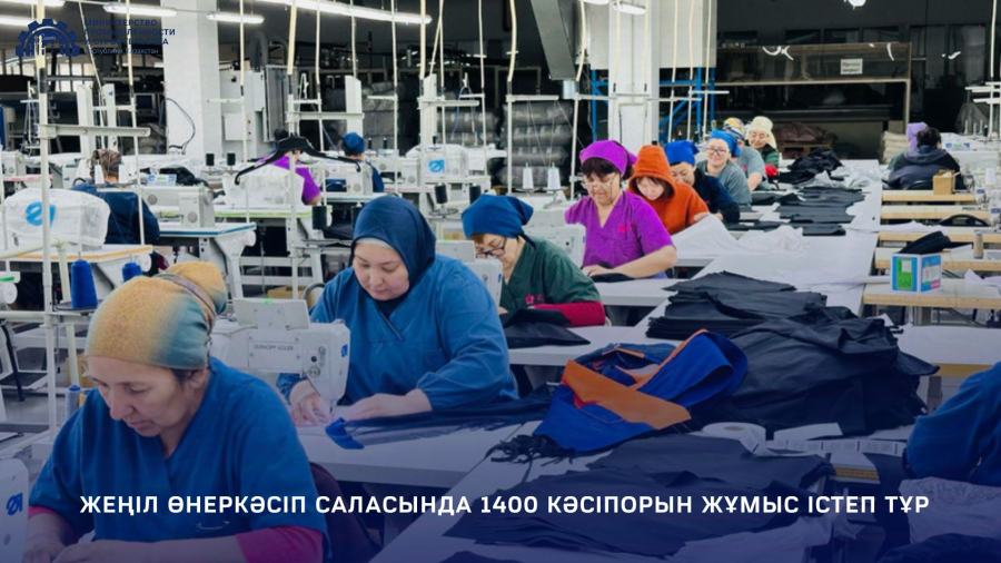 Елімізде жеңіл өнеркәсіп неге тұралап тұр?