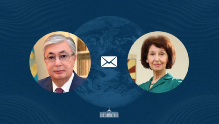 Мемлекет басшысы Солтүстік Македония Президентіне көңіл айту жеделхатын жолдады