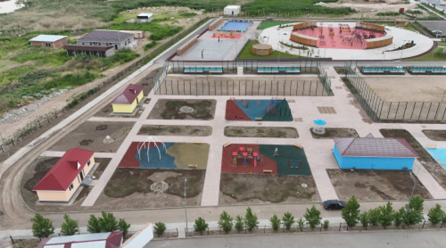 Жағажай спортына арналған алаң жаңаша келбетке енді