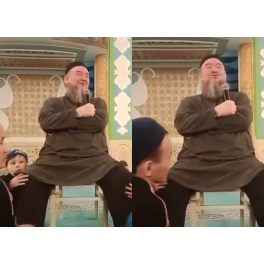 "Бюджет бұтын уқалағанға ақша бөле ме": Бір топ балаға аяғын уқалатқан Әбдужаппар Смановтың видеосы тарады