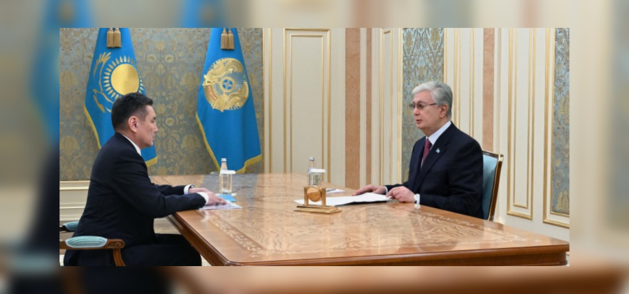 Мемлекет басшысы Шығыс Қазақстан облысының әкімі Нұрымбет Сақтағановты қабылдады