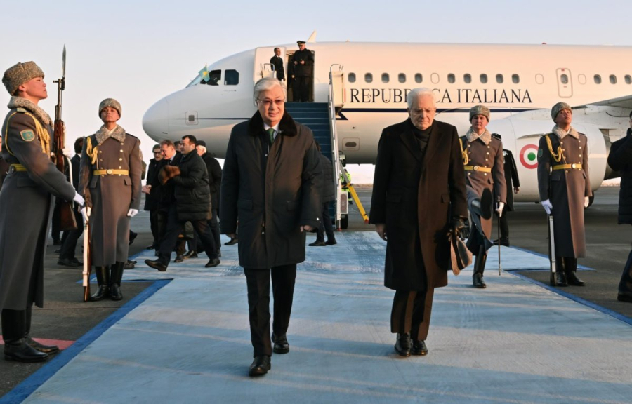 Италия президенті Астанаға мемлекеттік сапармен келді