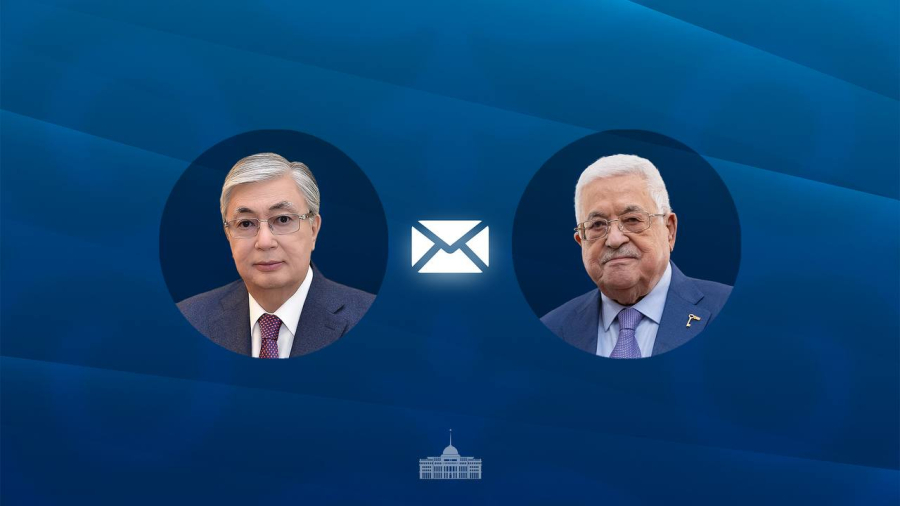 Мемлекет басшысы Палестина Президентіне құттықтау жеделхатын жолдады