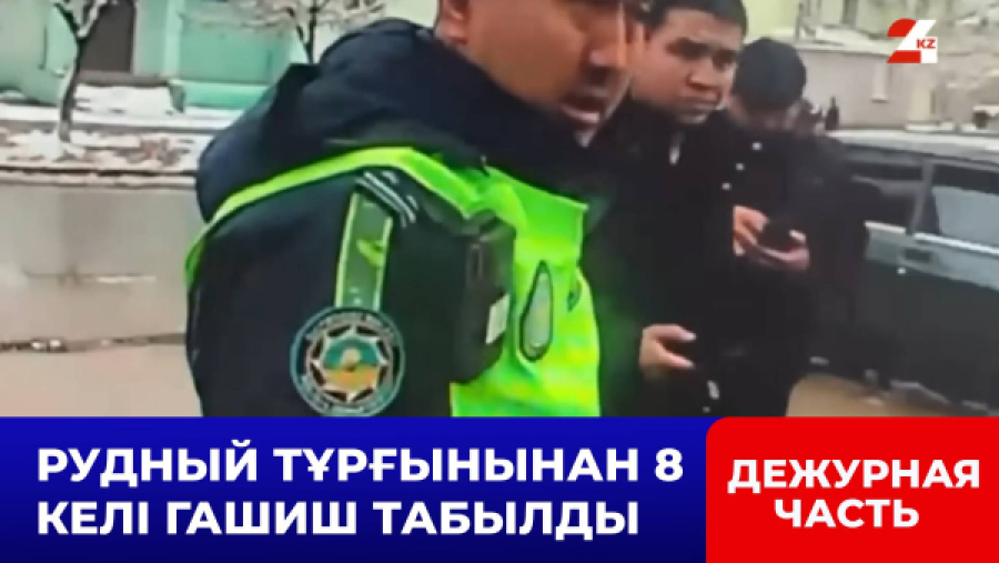 Рудныйда есірткі жеткізуші ұсталды